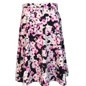 Floral A-line Skirt